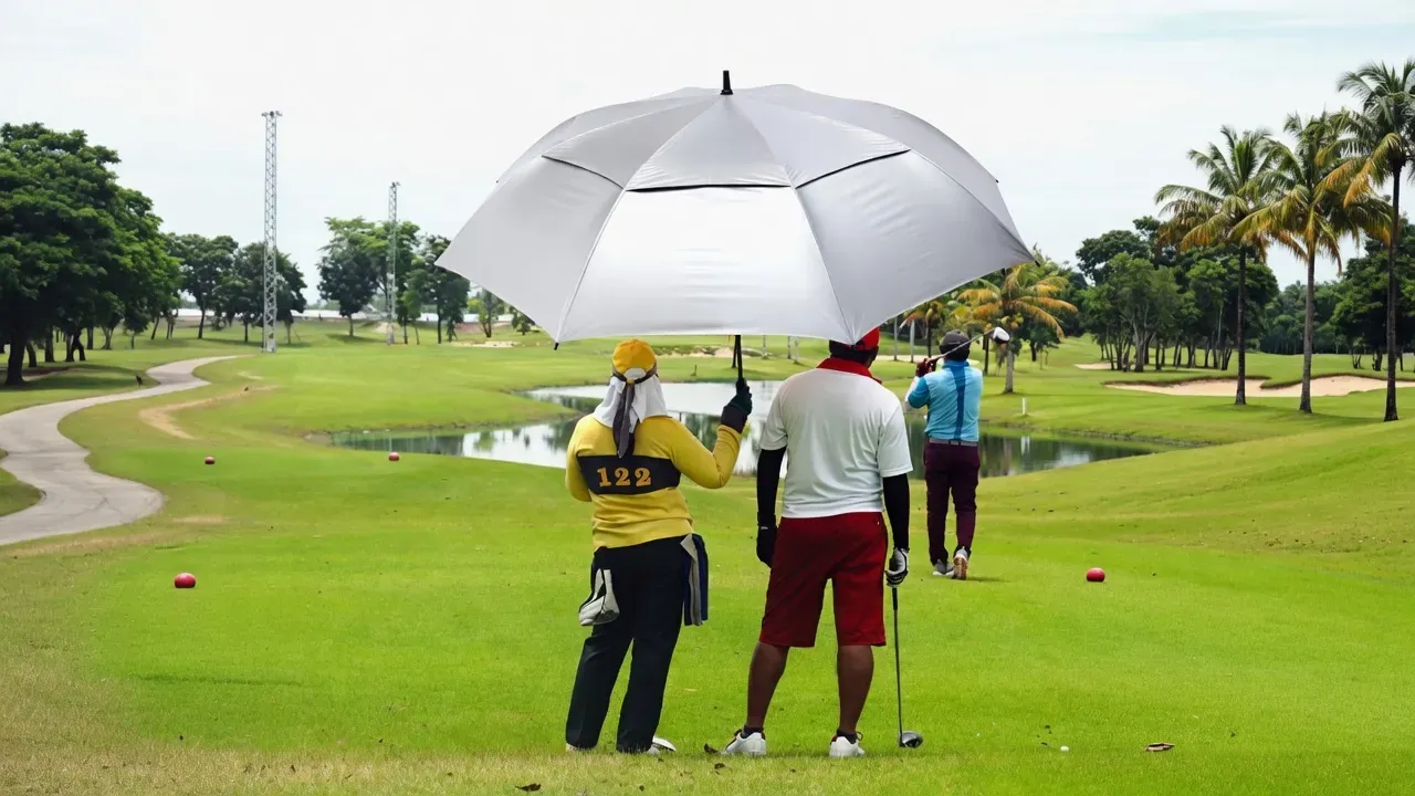 Oversized Double-Person Golf Umbrella